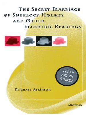cover image of Secret Marriage of Sherlock Holmes and Other Eccentric Readings